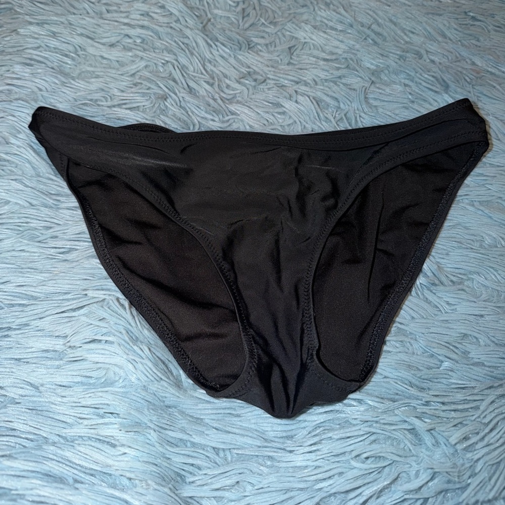 Aerie Black Bikini Bottoms